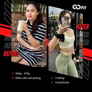 Hiệu quả tập gym tại Go Fit - Chất lượng tạo nên thương hiệu