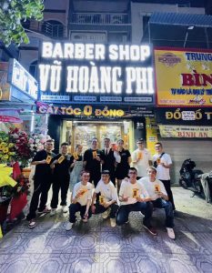 Cơ sở Barbershop Vũ Hoàng Phi tại thành phố Hồ Chí Minh