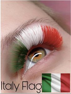 Mẫu mi màu Italy Flag được thực hiện tỉ mẫn và chuyên nghiệp bởi Master Tiffany Nguyen