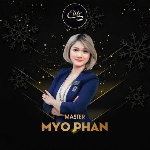 Myo Phan hiện tại được biết đến với vai trò là giảng viên đào tạo bộ môn Eyelash tại Elite Lashes Academy