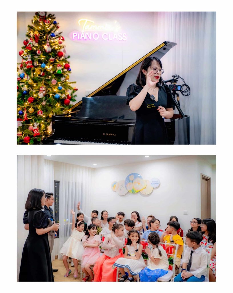 Buổi workshop kỹ năng biểu diễn sân khấu do Tammie’s Piano Class tổ chức