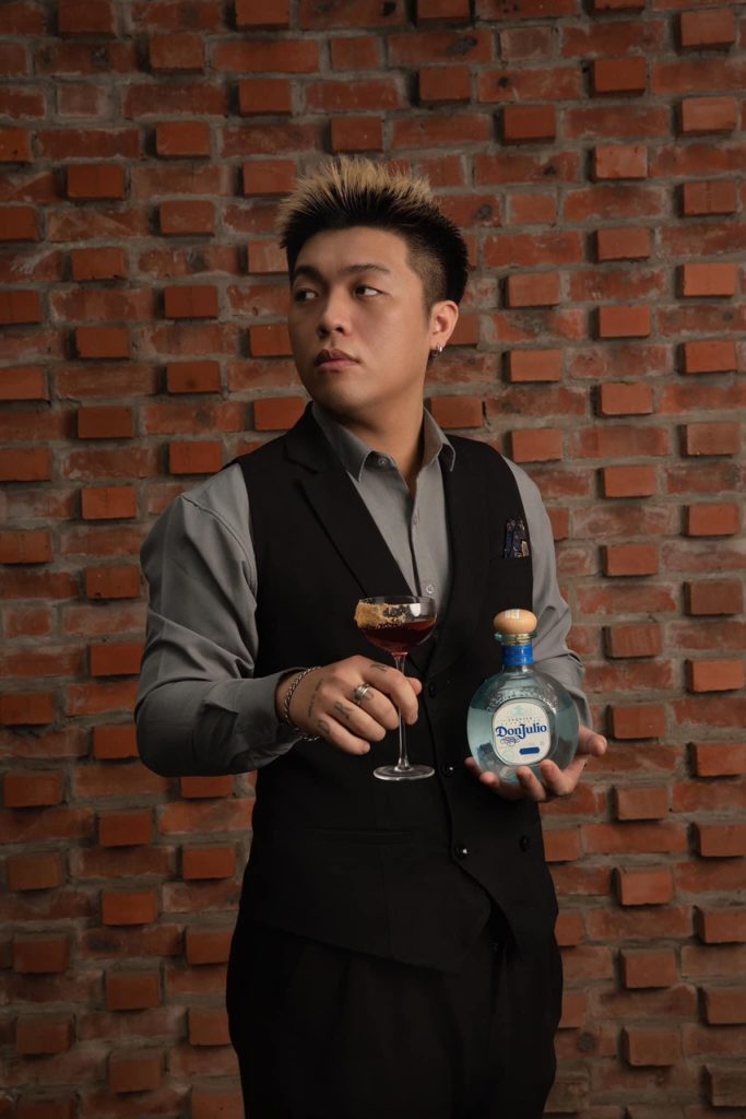 Ly cocktail tham dự WorldClass 2024 được thực hiện bởi Bartender Ferb