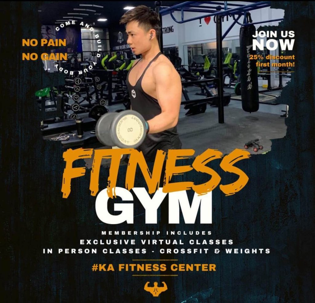 Khải Anh Gym - Founder thương hiệu phòng tập KA Fitness tại Thạch Thất, Hà Nội