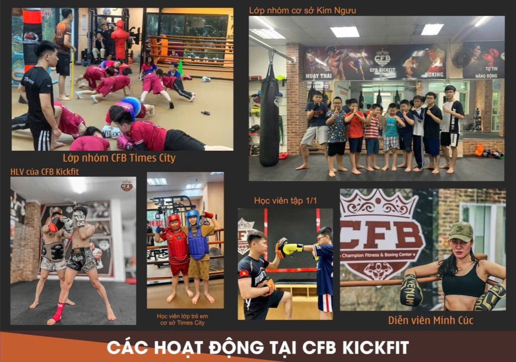 Một số những hoạt động của hội viên tại CFB Kickfit