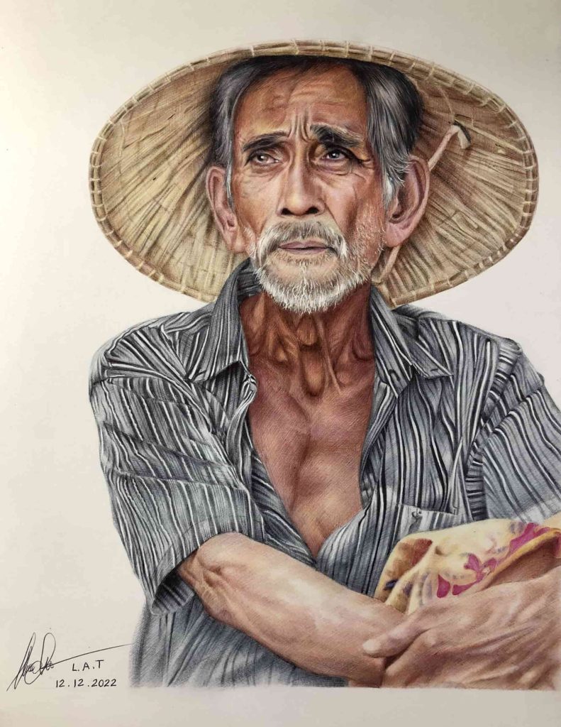 Mỗi bức tranh của hoạ sĩ Lê Thắng đều chân thực và sống động
