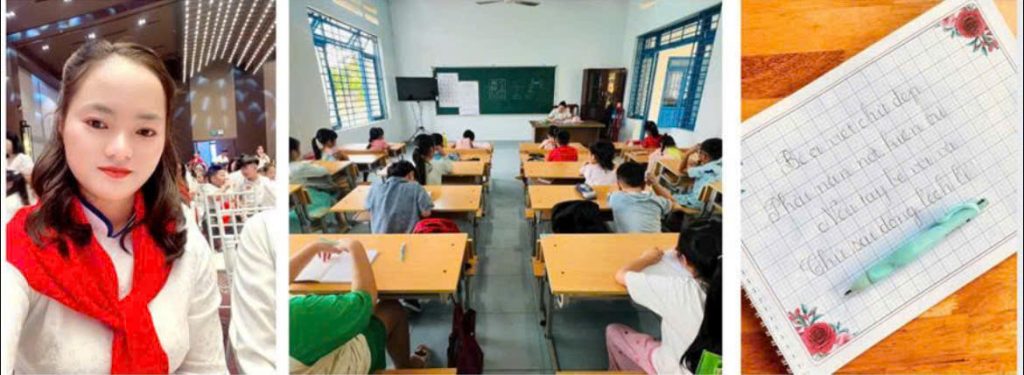 Cô giáo Như Nguyện - luôn tận tụy và đồng hành cùng học trò