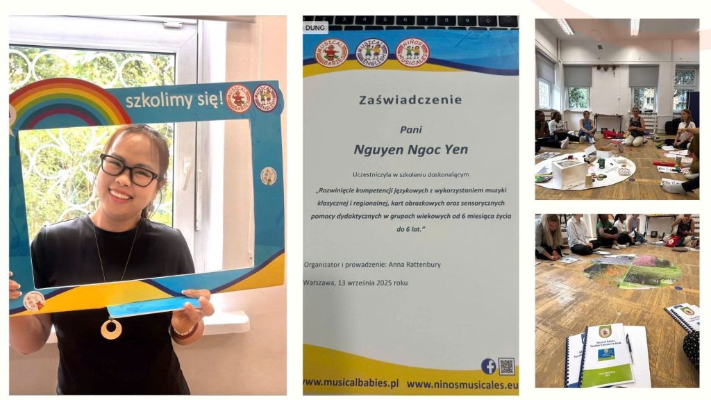 Cô giáo Nguyễn Ngọc Yến quyết tâm theo đuổi sự nghiệp với ngoại ngữ - tiếng anh [Teacher Nguyễn Ngọc Yến is determined to pursue a career in foreign languages - English]