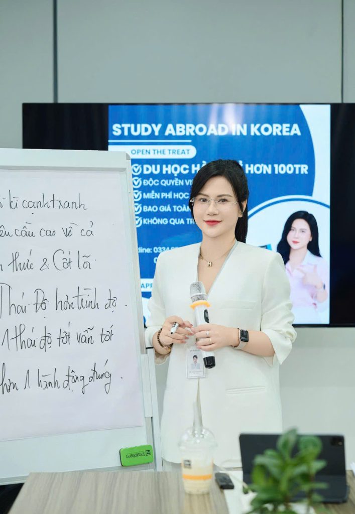 CEO Nguyễn Khánh Huyền - nhà sáng lập Hàn Ngữ Incheon