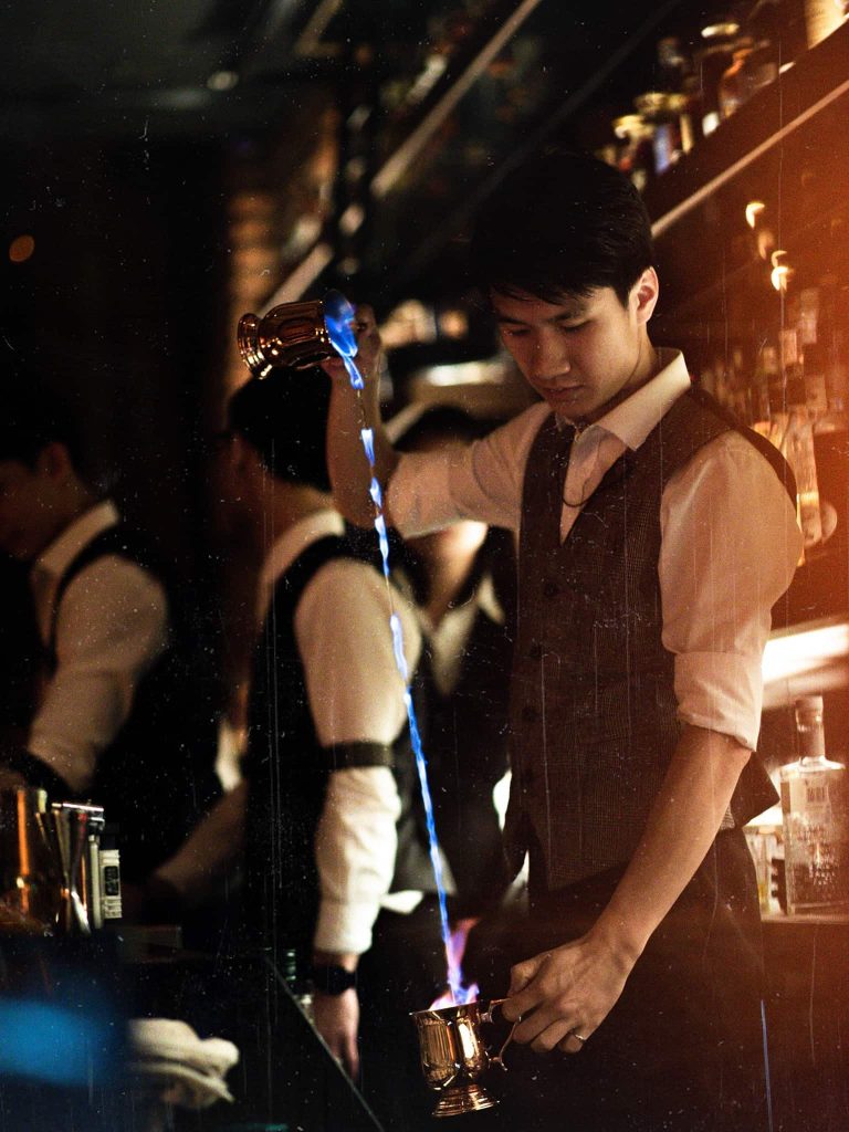 Bartender Nguyễn Viết Đại với hơn 8 năm kinh nghiệm trong nghề