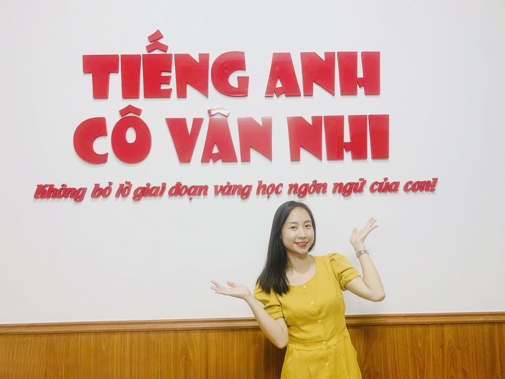 Người sáng lập và phát triển lớp Tiếng Anh Cô Vân Nhi
