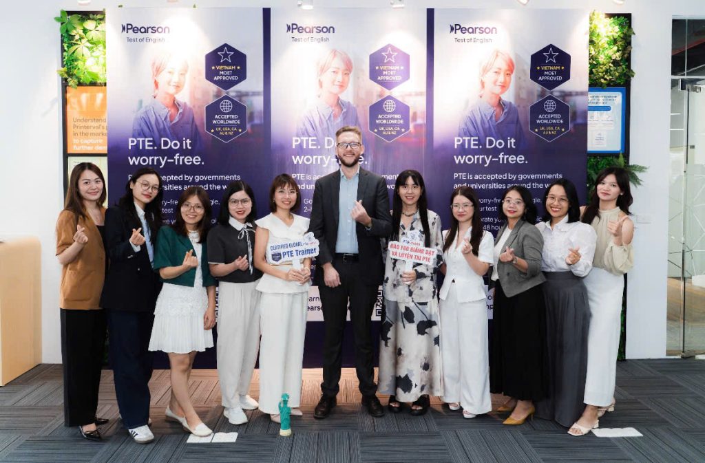 Pearson Certified Global PTE Trainer – “Tấm hộ chiếu nghề nghiệp” cho giáo viên Việt Nam