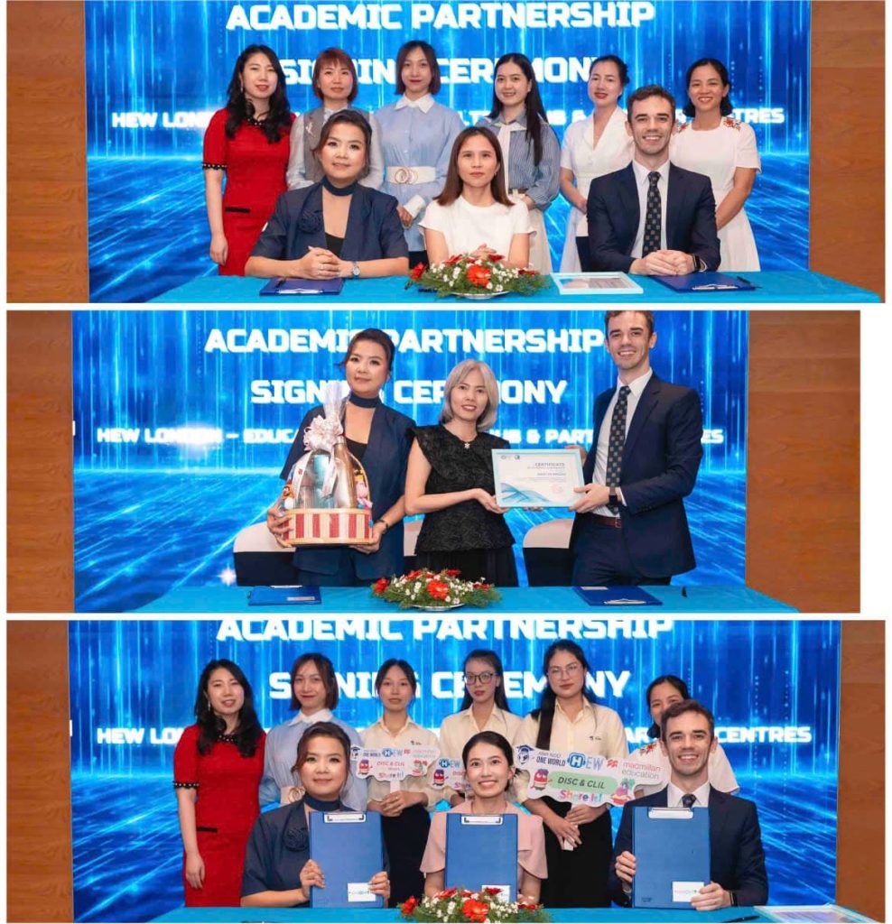 HEW London và Macmillan Education thúc đẩy tiêu chuẩn Anh ngữ tại Việt Nam