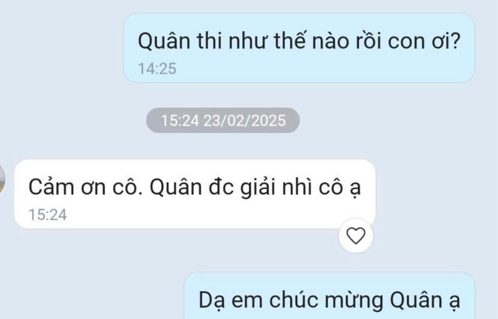 Mỗi học trò tiến bộ là động lực để cô giáo Ngọc Loan tiếp tục ở lại với nghề