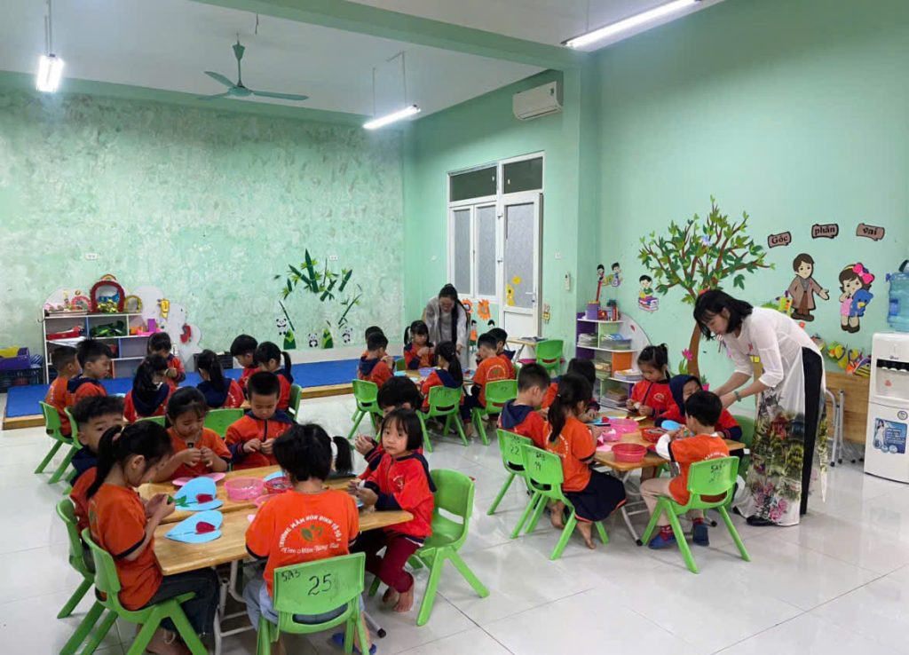 Tình yêu nghề và khát vọng cống hiến là kim chỉ nam giúp cô giáo Lê Thị Út vượt qua mọi gian khó để gắn bó với bục giảng mầm non