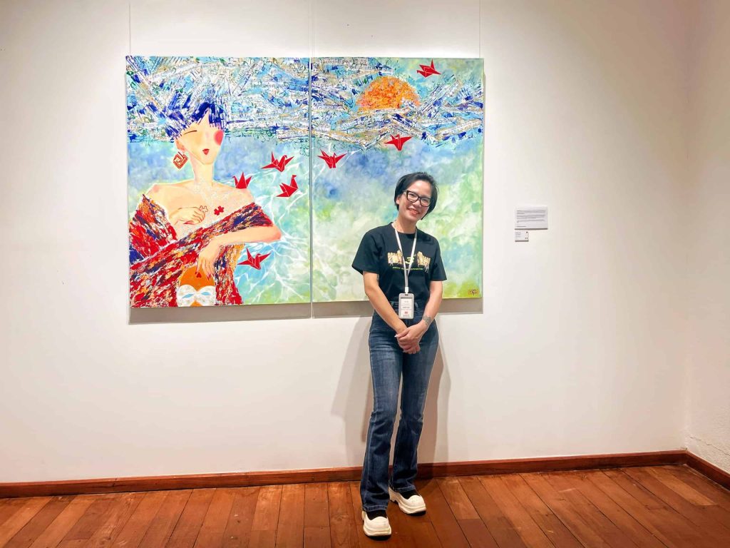 Họa sĩ Vương Thanh Mỹ 