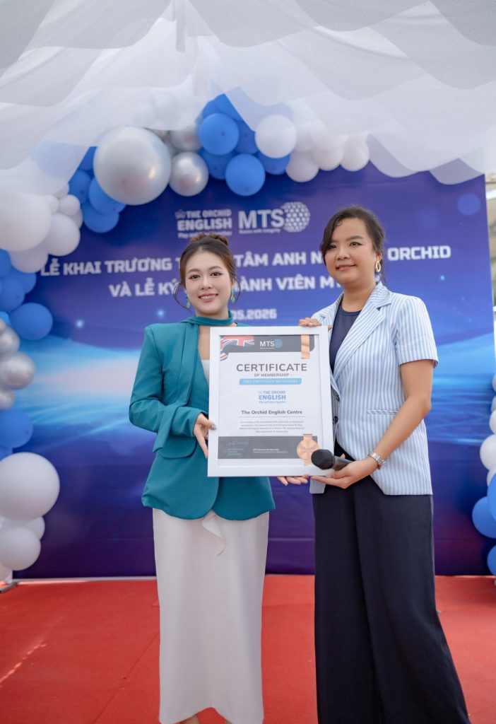 The Orchid English là dấu mốc đáng nhớ trong hành trình theo đuổi giáo dục của Ms. Vy
