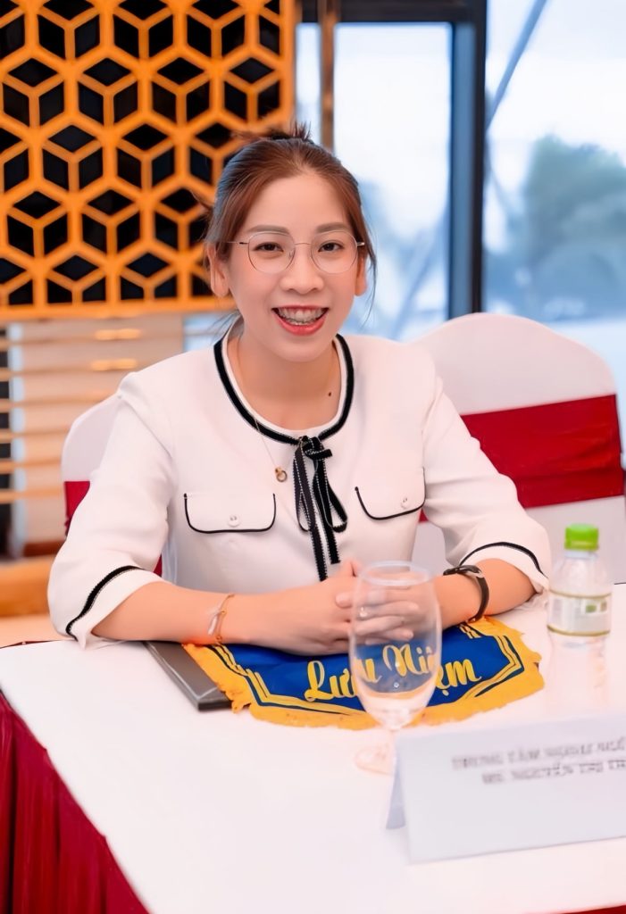 Chị Trần Thị Thúy Kiều - Giám đốc Trung tâm Ngoại ngữ SPEAKOUT