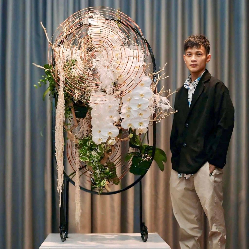 Floral Designer Trần Xuân Thanh - Founder của Tran Gia Designer - Floral Art Academy