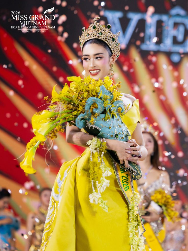 Emoura Phạm chiến thắng thuyết phục tại Miss Grand Vietnam 2026