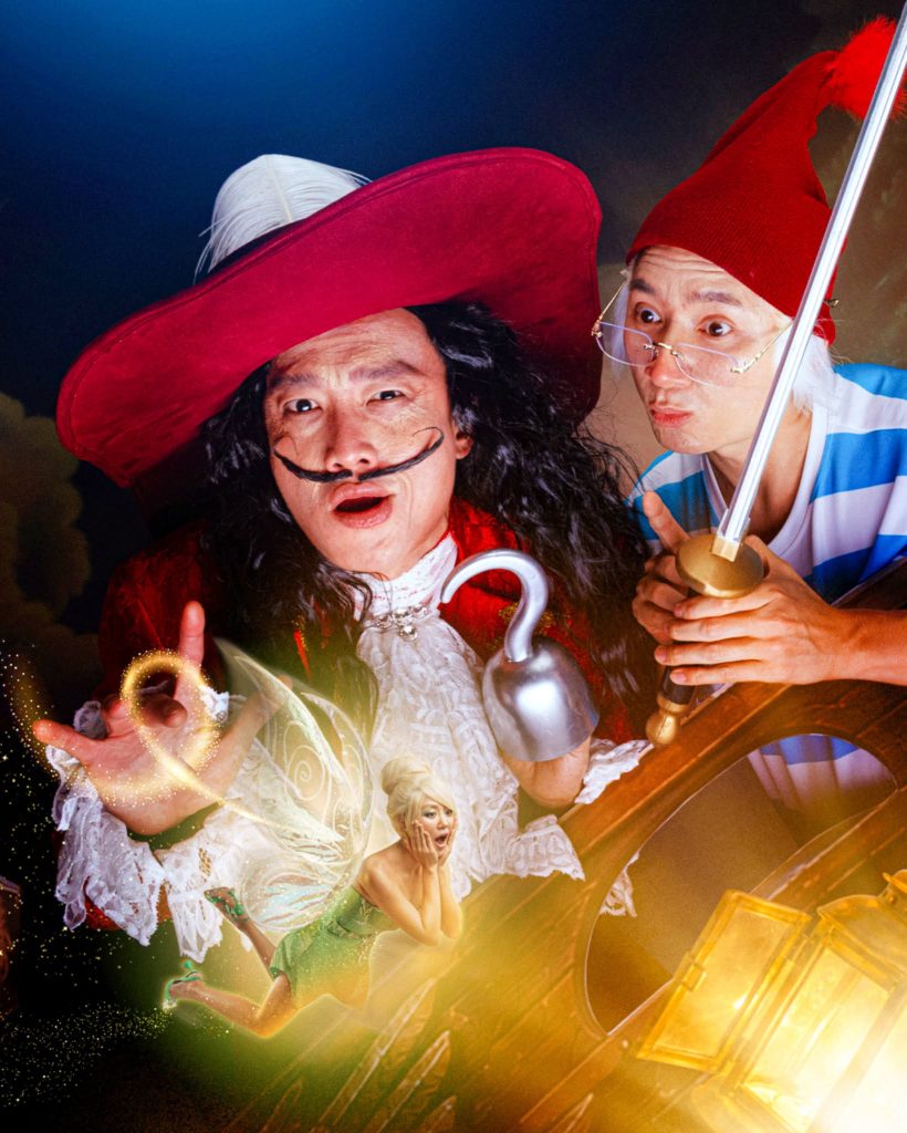 Châu Bùi cùng dàn cast Sao Nhập Ngũ hóa trang Halloween