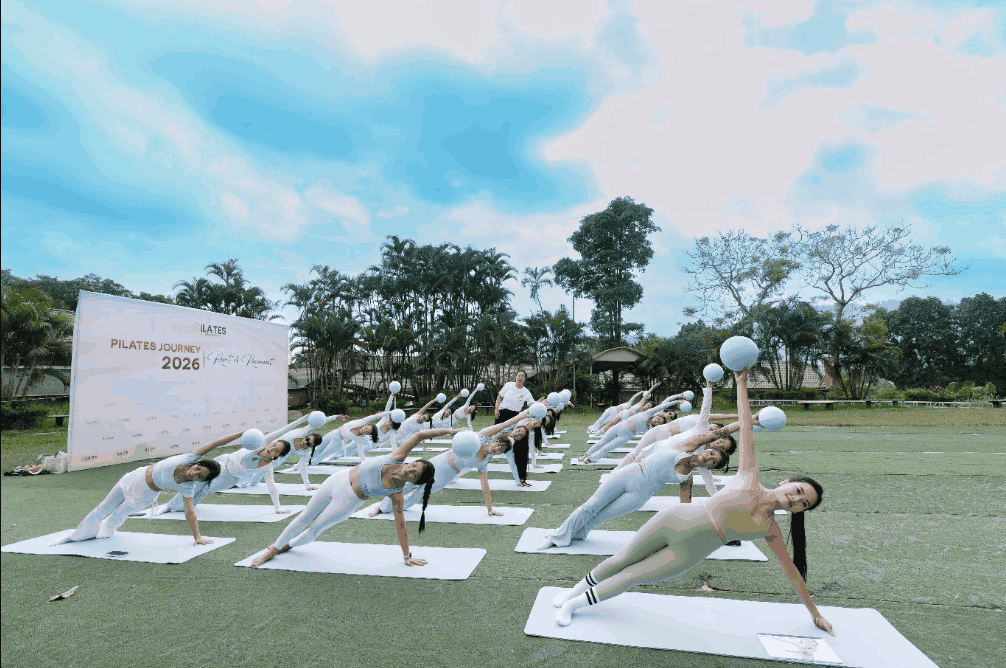 Educator Ly Ly trực tiếp đứng lớp Workshop Pilates with Foam